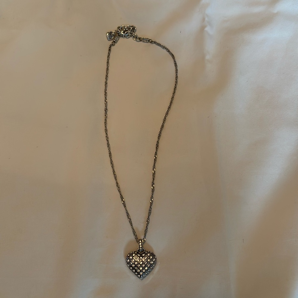 Brighton reversible necklace - silver